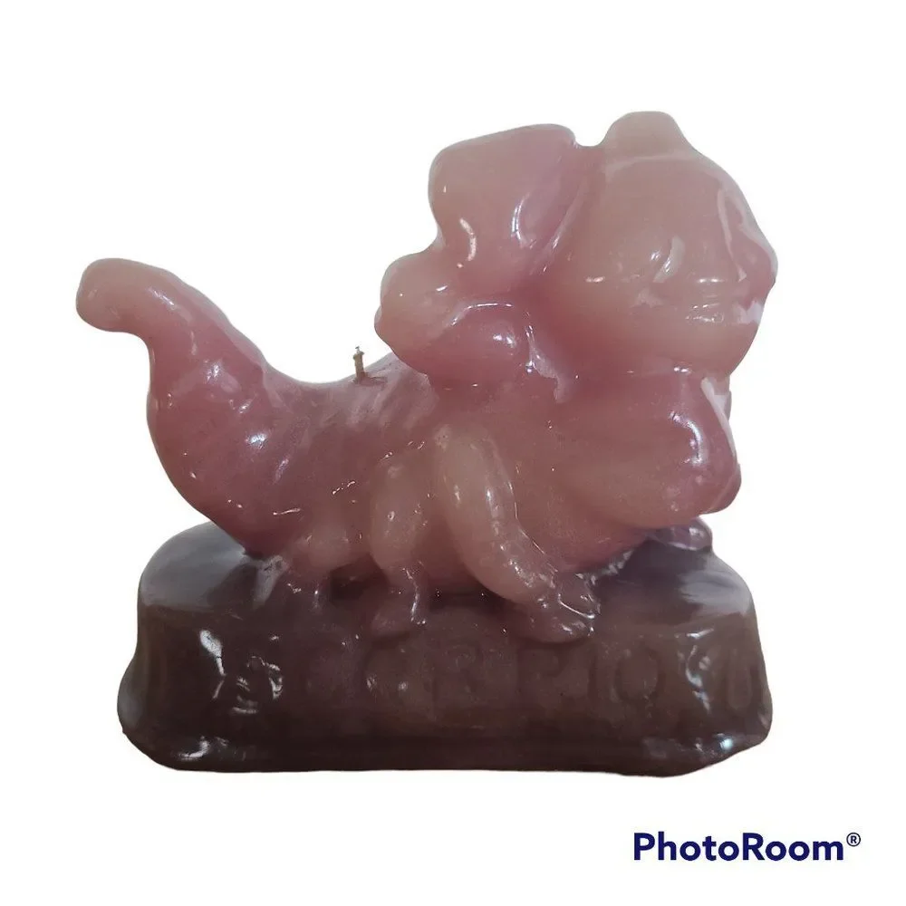 Vintage Scorpion Novelty Wax Candle - SCORPIO HOROSCOPE - Vintage Rare Unique